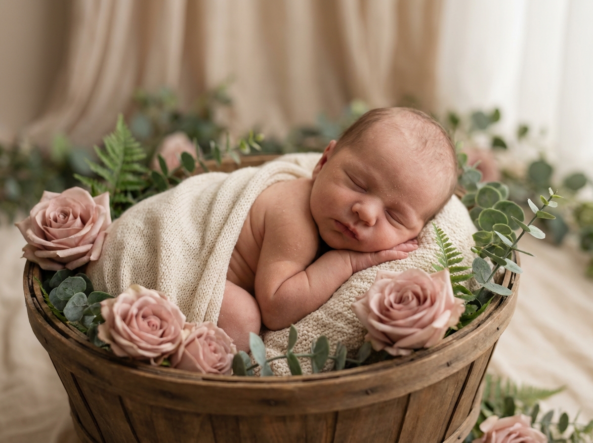 Cenário Jardim Encantado Newborn